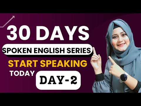 Class 2 Spoken English | Free Spoken English Course | Complete English Speaking Corse Day 2