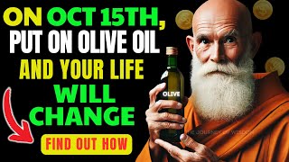 BE RICH! Use olive oil this way ON SEPTEMBER 15 AND ATTRACT MONEY | Buddhist Teachings