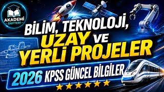 2026 KPSS - Türkiye’nin Uzay ve Teknoloji Hamleleri - Yerli ve Milli P