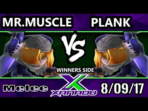 S@X 214 - Mr.Muscles (Sheik, Falco) Vs. Plank (Sheik, Dr.Mario, Fox) - Smash Melee Tournament - SSBM