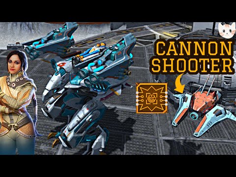 NEW Legendary Nightingale Pilot MK2 with CANNON SHOOTER Maxed Gameplay War Robots WR