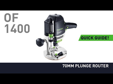 OF 1400 70mm Plunge Router