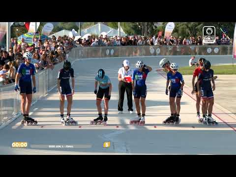 1000 Mts Sprint Junior Ladies -  Final | European Championships 2023 - Valence D'Agen