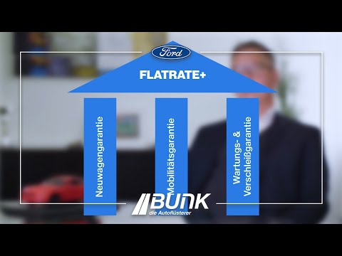 Ford Flatrate+ beim Autohaus Bunk - sorgenfrei dank Flatrate
