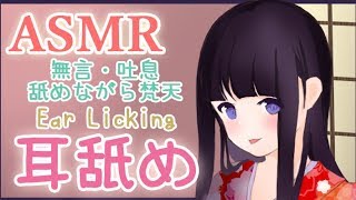 【耳舐めASMR】無言。ひたすらごしごし鼓膜に響かせる。たまに囁き【3Dio/Binaural/Ear Licking/No Talking】