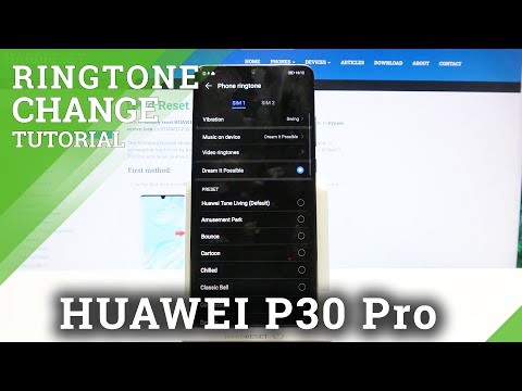 How to Set Custom Ringtone in HUAWEI P30 Pro – Set Own Ringtone Sound
