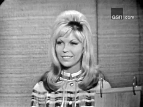 What's My Line? - Nancy Sinatra; PANEL: Martin Gabel, Suzy Knickerbocker (Aug 14, 1966)