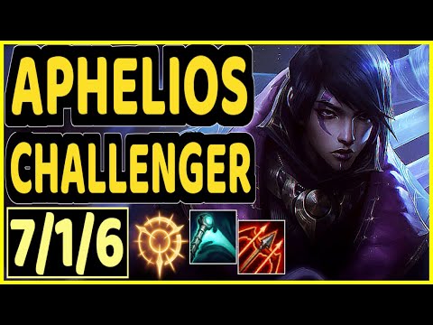 ZVEN (APHELIOS) - 7/1/6 KDA CHALLENGER GAMEPLAY - NA