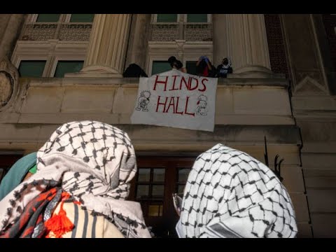 Pro-Palestinian protesters take over Columbia University building