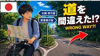 Japanese Shadowing Practice N3–N4  How Should He Get to the Library