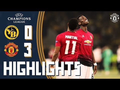 Young Boys 0-3 Manchester United
