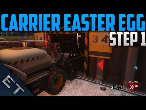 Advanced Warfare EXO Zombies - Carrier Easter Egg Tutorial! (Step 1)