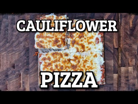 How to Make Cauliflower Pizza Crust!