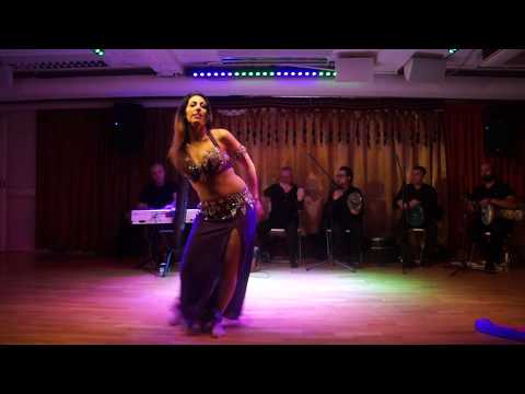 Lilian - oriental dance to live orchestra, Sweden 2017