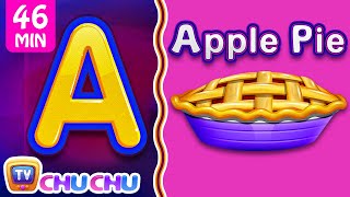 Food Alphabets ABC Phonics Song & Many More Nursery Rhymes & Kids Songs | ChuChu TV