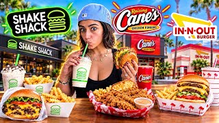 trying the BEST fast foods…