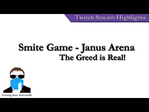 Smite Game - Janus Arena The Greed is Real