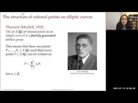 Jennifer Balakrishnan - Rational points on curves: from Diophantus to the present day - Part 1
