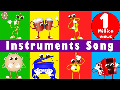 Instruments Song | Toddler Rhymes | Educational Kids Song | Bindi's Music & Rhymes