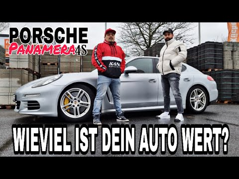 PORSCHE Panamera 4s | Wieviel ist dein Auto wert? | Deniz's erster Zuffenhausener | Hinterhofjargon