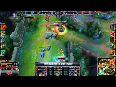 EP VS GT Game 1 Highlights   2015 Spring LPL W8D2 ATPWorldTour LOL