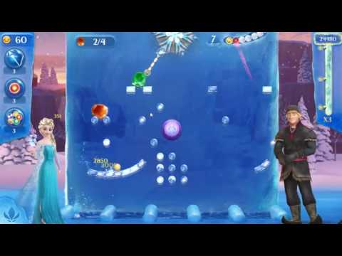 Frozen Free Fall: Icy Shot Level 100 - NO BOOSTERS ☃☃☃