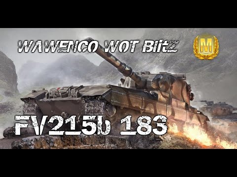 FV215b 183 Masteries Raseiniai Kolobanov 7 kills 8049 damage WoT Blitz
