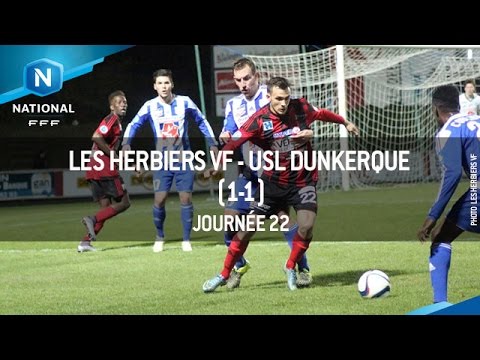 J22 : Les Herbiers VF - USL Dunkerque (1-1), le résumé