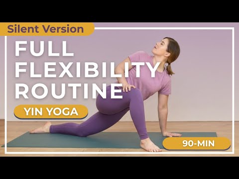 90-Min Silent Yin Yoga to Unlock Full Body Flexibility