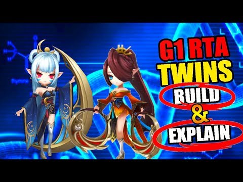 G1 RTA Twins Build and Explain - Summoners War