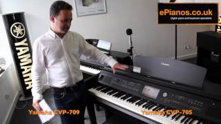 Video thumbnail for Yamaha Clavinova CVP-705 v CVP-709 comparison - What piano should I buy? by ePianos.co.uk