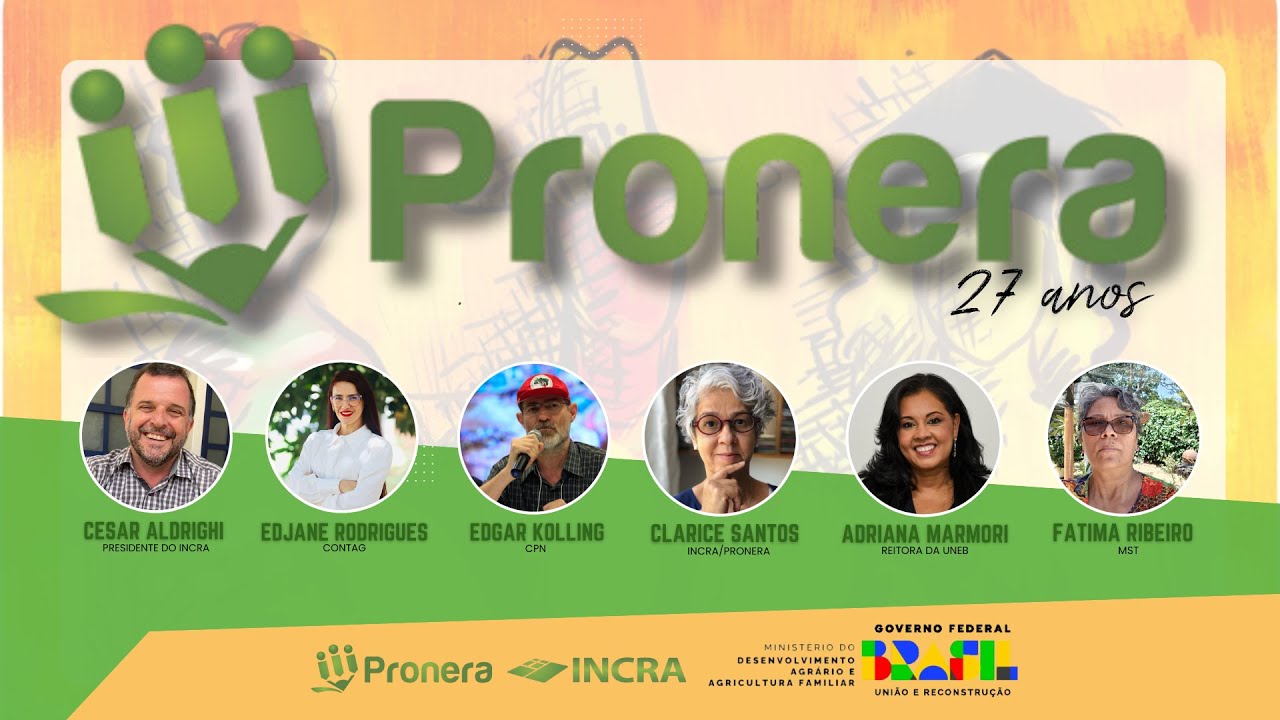 27 Anos do PRONERA