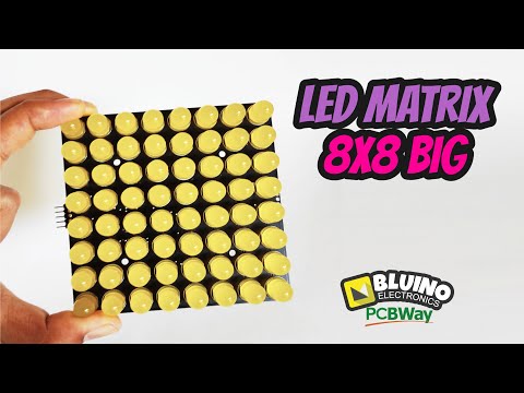 How To Build 8x8 Big Led Matrix Max7219 Led 10mm 9 Steps With Pictures Instructables