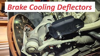 BimmerWorld Brake Cooling Deflectors - BMW F8X M2, M3, M4