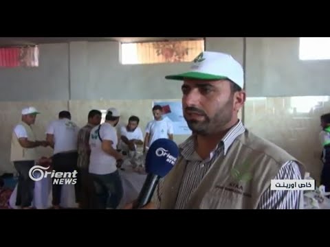 تقرير عن حملة أضاحي العيد التي تنفذها جمعية عطاء في ريف حماة على قناة الأورينت