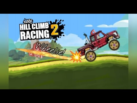 Hill Climb Racing 2 Super Diesel wheelie tutorial.