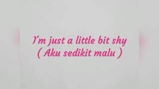 Natsha Thomas - I&#39;m Just a Little Bit Shy (lyrics)