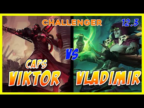 Caps Viktor MID vs Vladimir | Challenger | Patch 12.3 | League of Legends Pro Player Replay