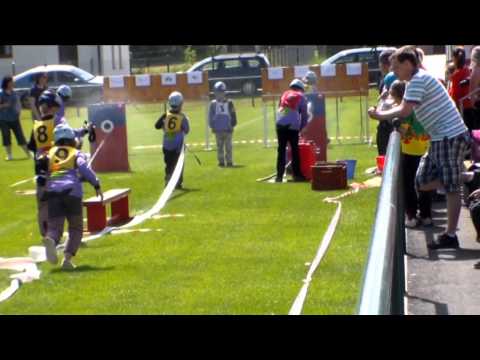 SDH Bahno Starší žáci Hra Plamen - útoky 24.5.2014