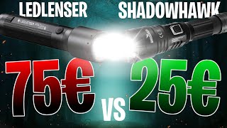 Taschenlampen Test ✅ Teuer gegen Billig | LEDLENSER P7R Core vs. Shadowhawk S9322 Outdoor Vergleich
