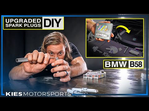 GAPPING UPGRADED NGK SPARK PLUGS FOR A BIG TURBO B58 G20 M340i