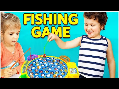 Kids Fishing Game Challenge | Who Catches the Most Fish?