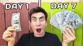 I Turned $1 Into $10,000 In 7 Days