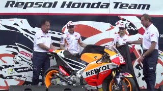 Teampresentatie 2016 Repsol Honda Team in Jakarta