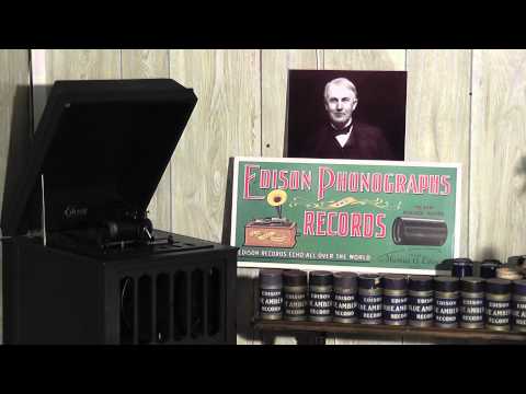 Edison blue amberol cylinder 23339 - Passing Review Patrol by National Guard Fife & Drum Corps