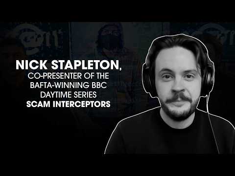 Nick Stapleton, co-presenter of the BAFTA-winning BBC daytime series Scam Interceptors