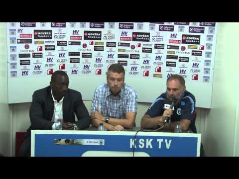 KSK TV ... K.SK. Heist - K. Antwerp F.C. ... Persconferentie