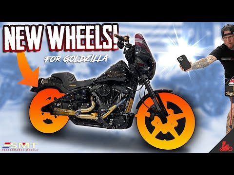 CUSTOM Wheels for Harley-Davidson Low Rider S (Goldzilla)