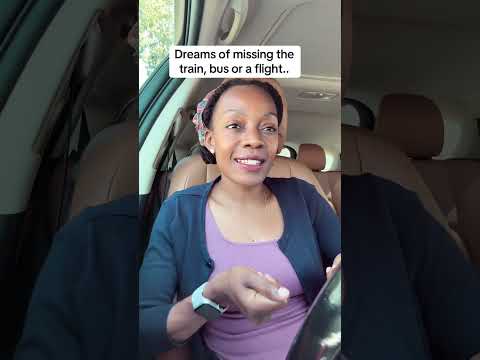 Missing bus, train, flights dreams [Biblical symbols]