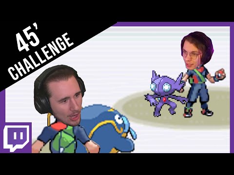 POKEMON SMERALDO 1V1 vs CREEPY - Team in 45 min